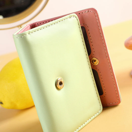 Creative Durable Versatile Short Design Cute Ladies Wallets