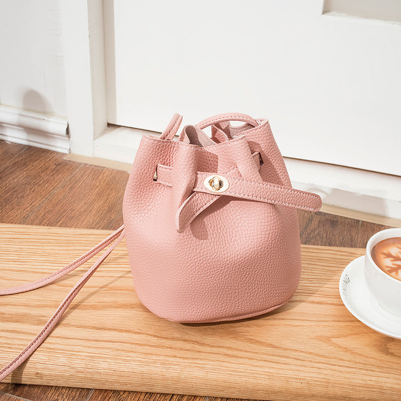 Women's Trendy Mini Fashion Lychee Pattern Shoulder Bags