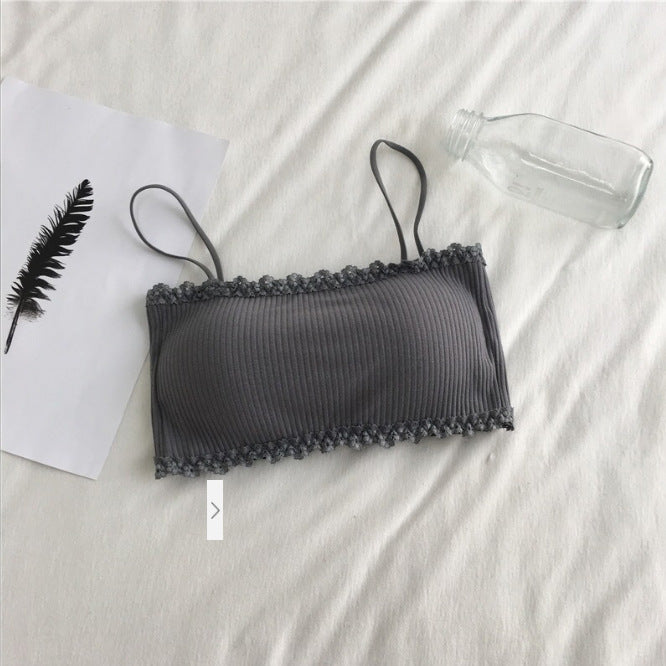 Youth Development Period Underwear Lace Thread Tanks Camis