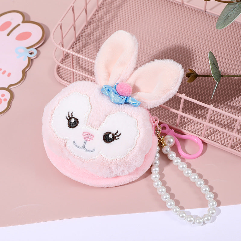 Children's Pendant Plush Creative Mini Clow Storage Coin Purses