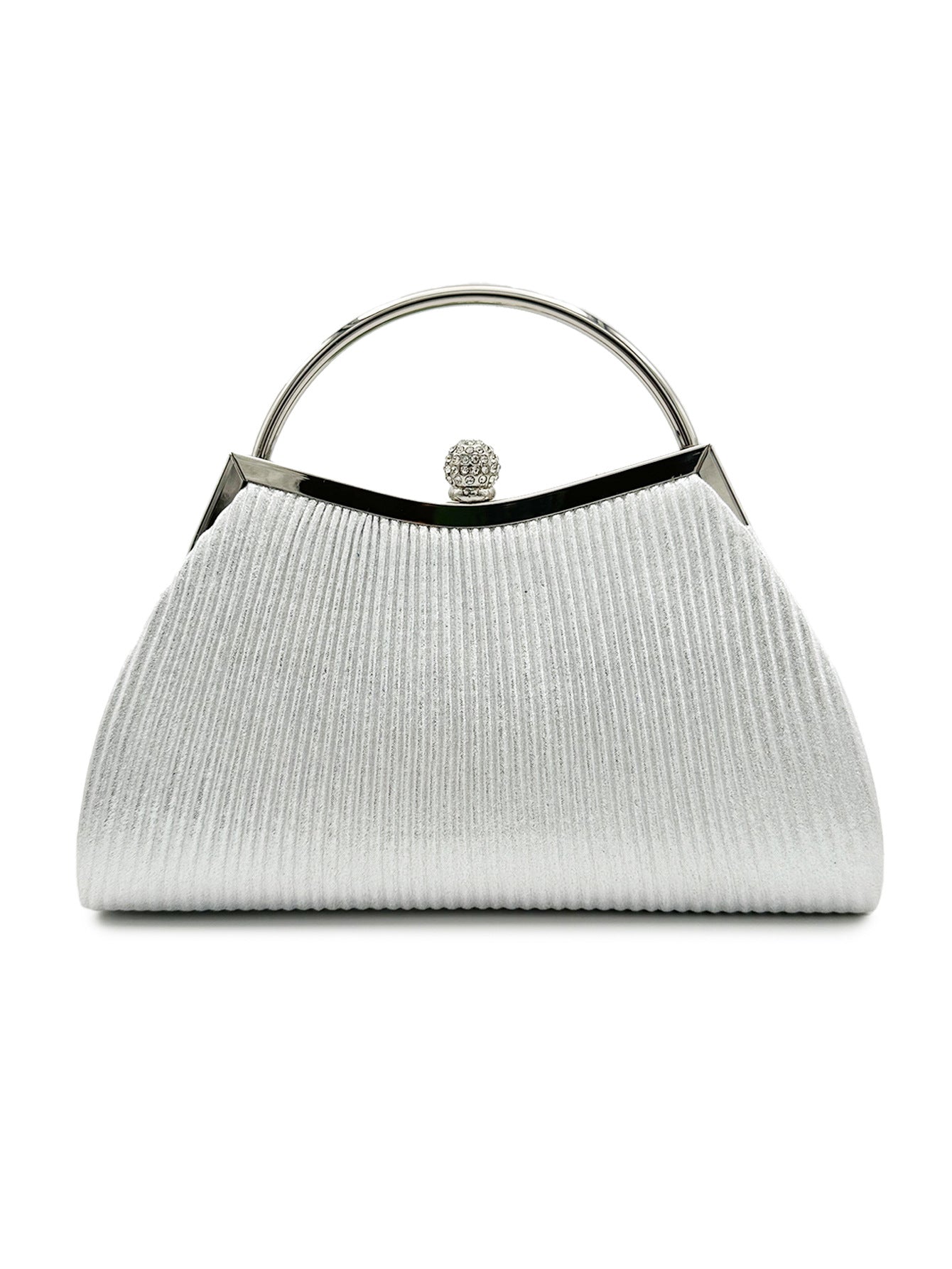Women's Rhinestone Switch Versatile Party Pleated Handbags
