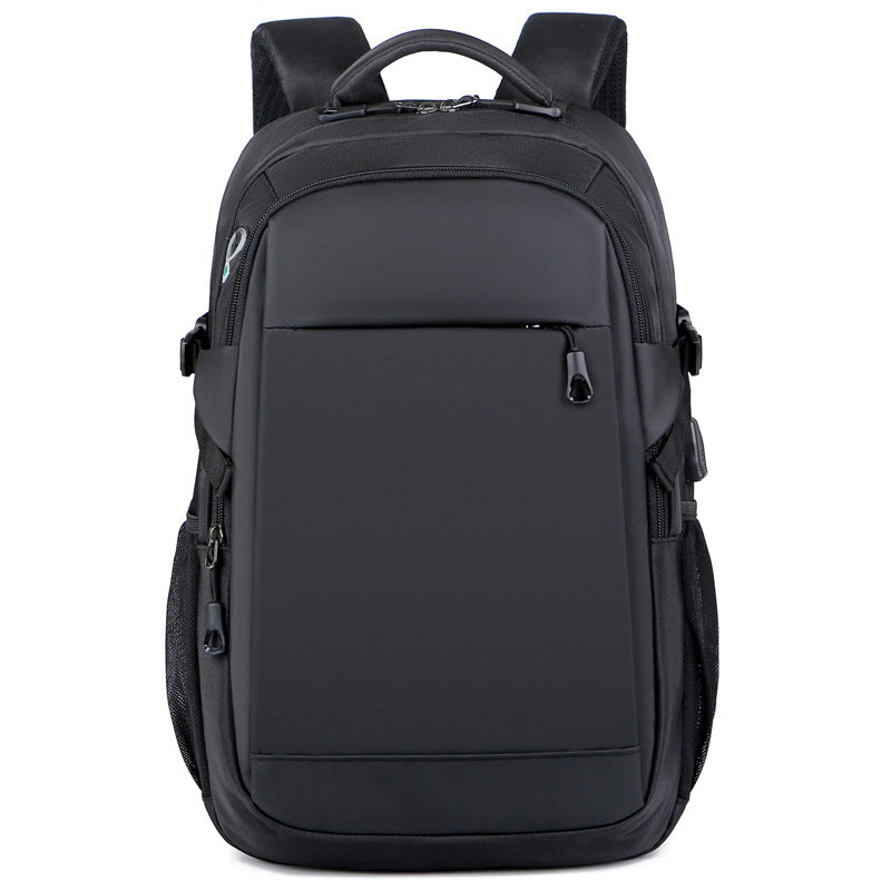 Men's Slouchy Creative Innovative Black Custom Backpacks