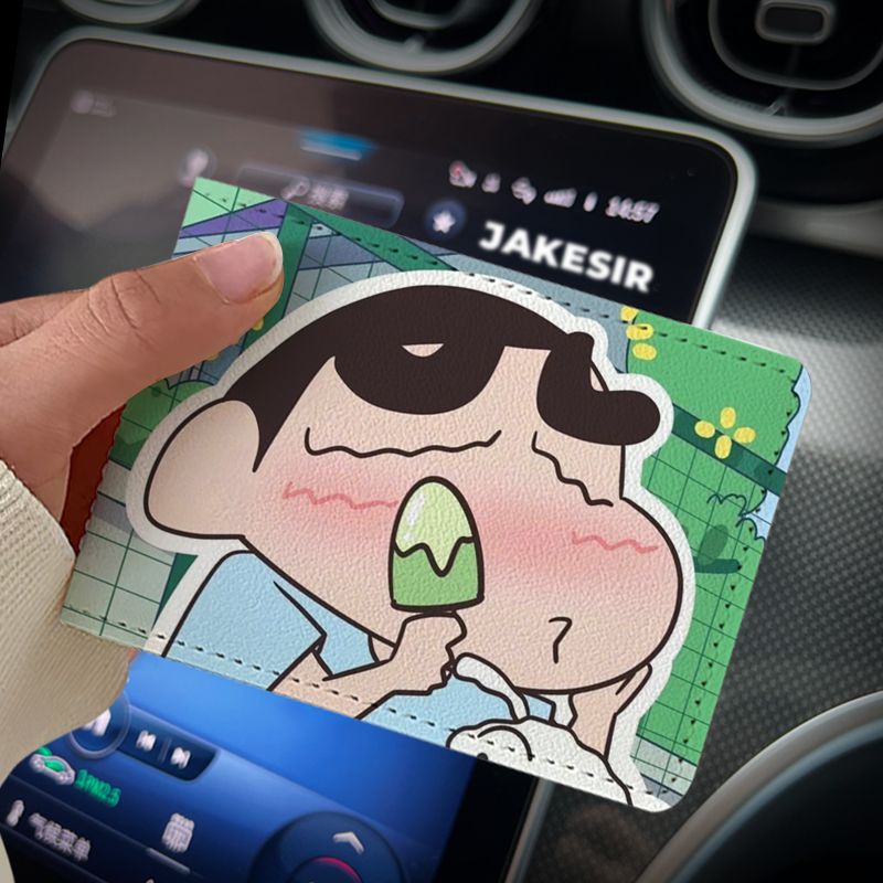Crayon Driving License Protective Cover Motor Vehicle Card Holder