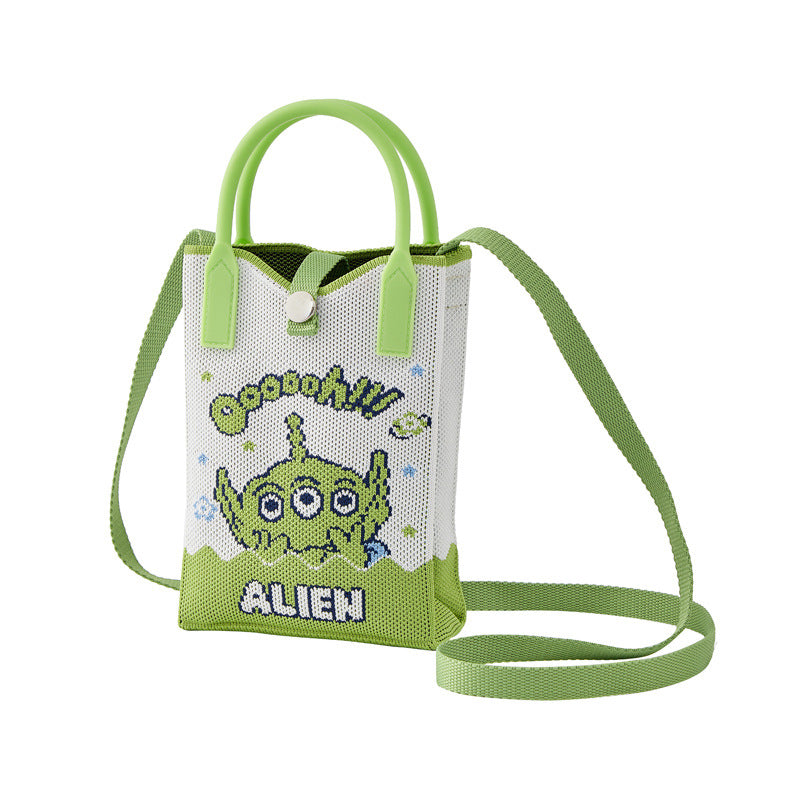 Graceful Women's Disney Hand Carrying Knitted Women's Shoulder Bag