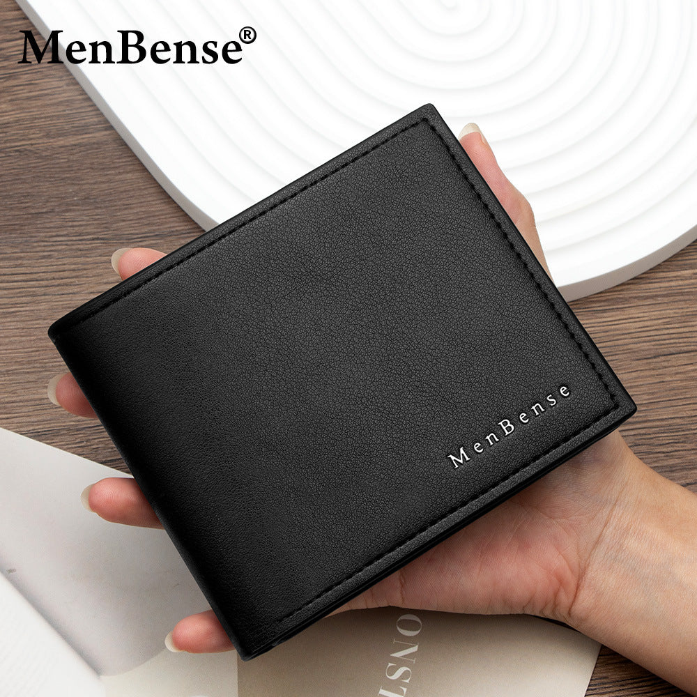 Men's High-grade Business Multiple Slots Hinge Pocket Men's Wallets