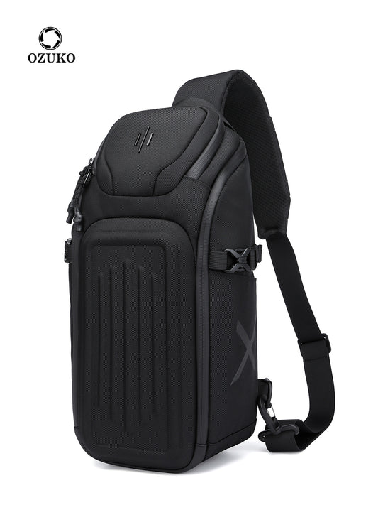 Men's Fashion Business Simplicity Waterproof Advanced Sense Men's Chest Bags