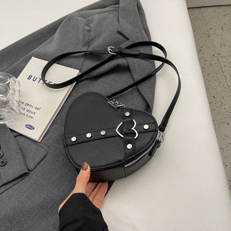 Women's Unique Niche Popular Rivet Western Style Shoulder Bags