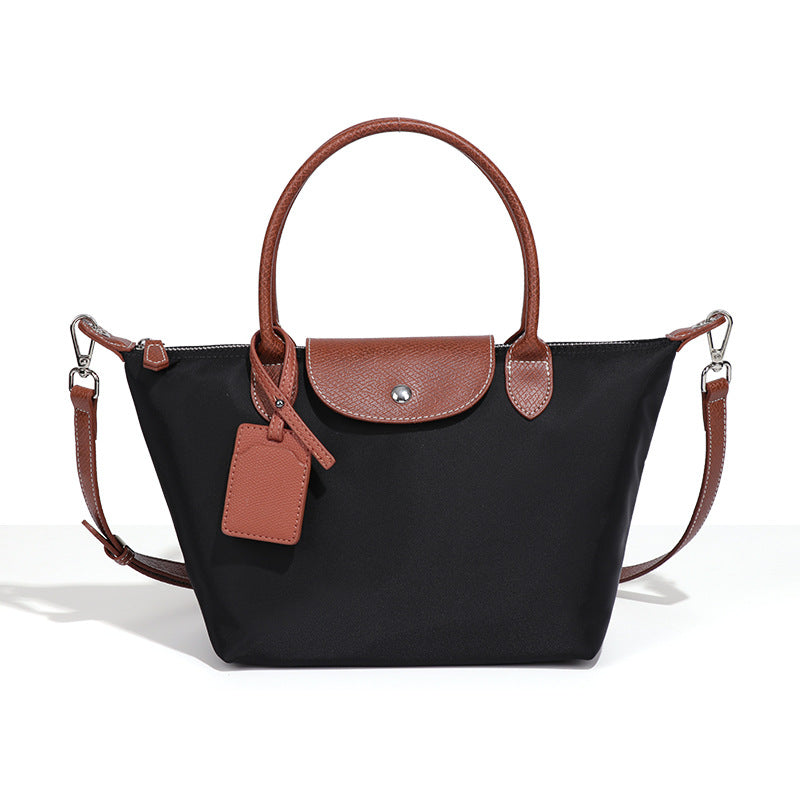 Charming Short Dumpling Shopping Nylon Cloth Women's Messenger Bag