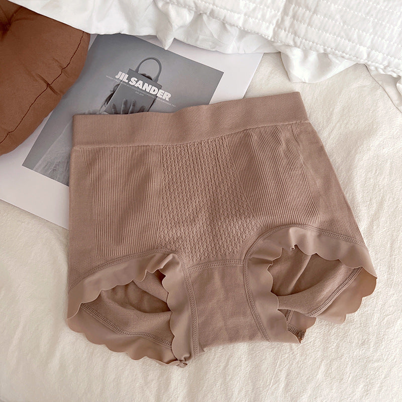 Women's Style Honeycomb Soft Comfortable Seamless Light Belly Panties