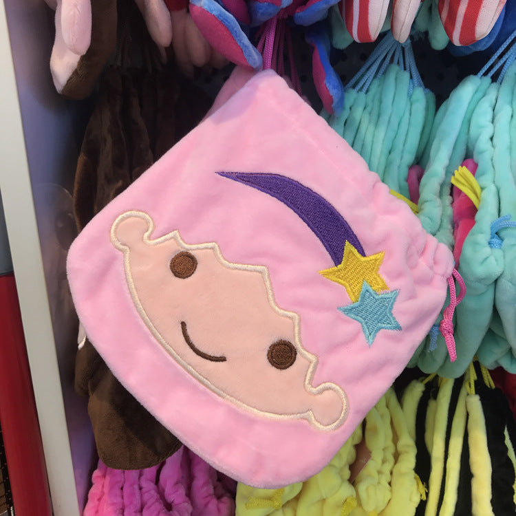 Women's & Men's & Plush Cute Drawstring Korean Mobile Coin Purses