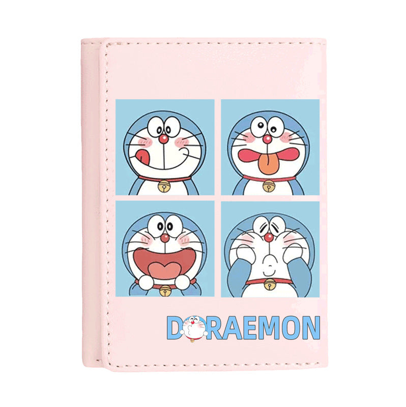 Pink Design Sense Niche Multiple Slots Ladies Wallet