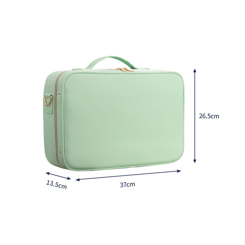 With Mirror Simple Artist City Convenient Cosmetic Cases
