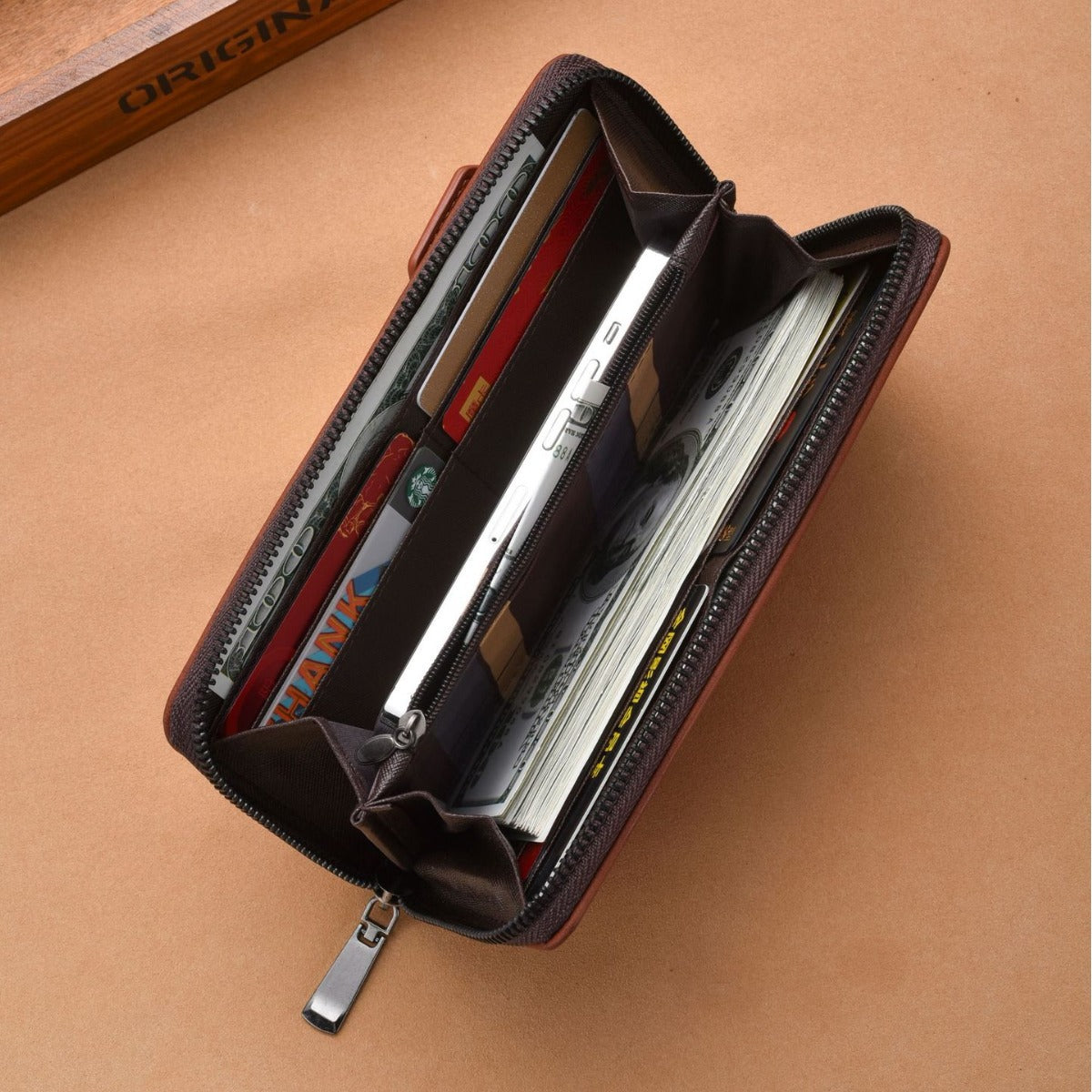 Men's Zipper Fashion Trend Large Capacity Multiple Bags