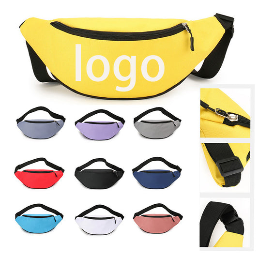Women's & Men's & Simple Version Trendy Solid Color Men's Chest Bags