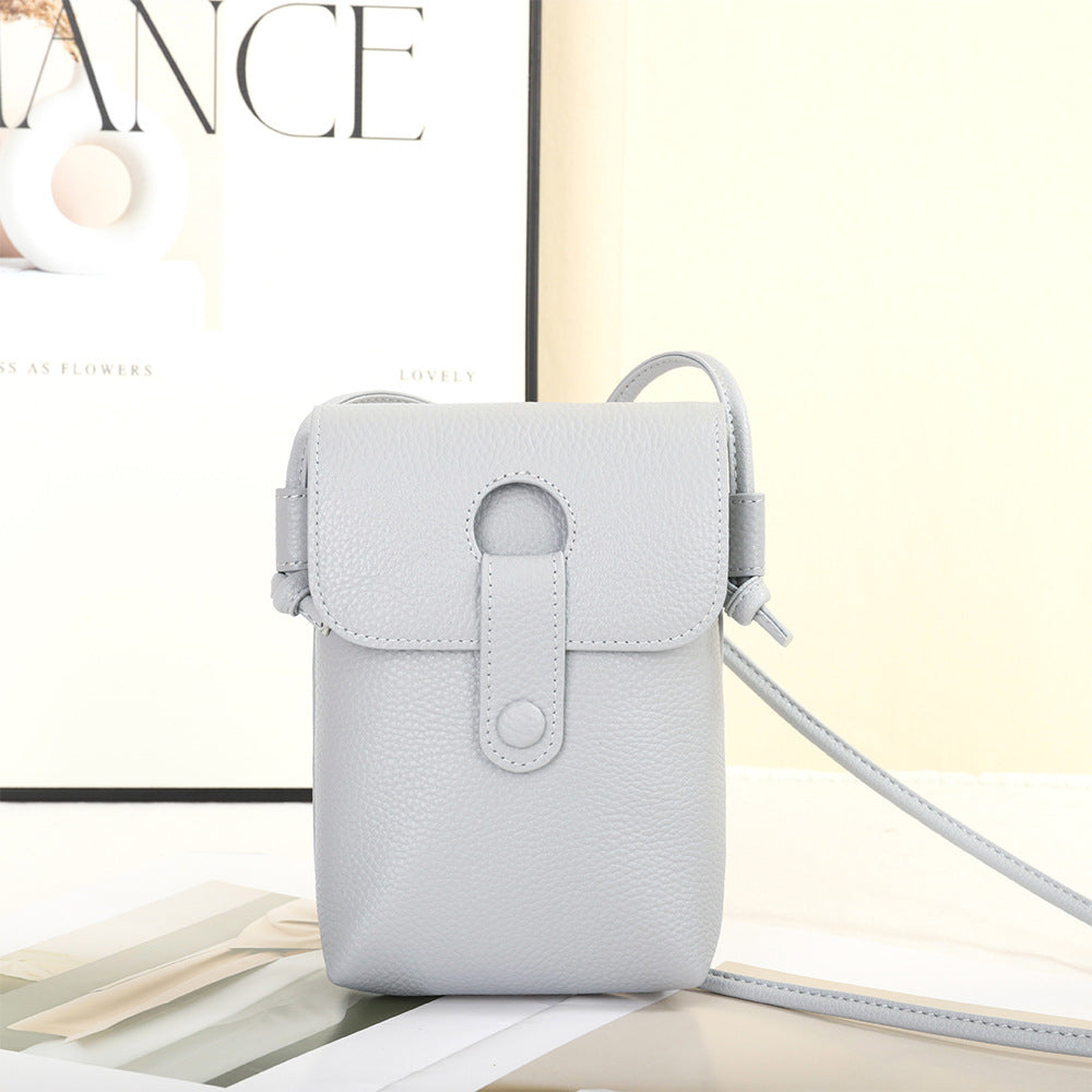 Women's Genuine Leather Mobile Summer Lightweight Fashion Large Phone Bags