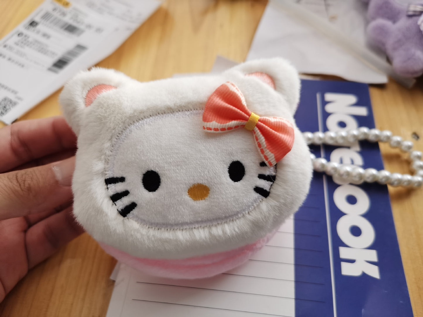 Children's Pendant Plush Creative Mini Clow Storage Coin Purses