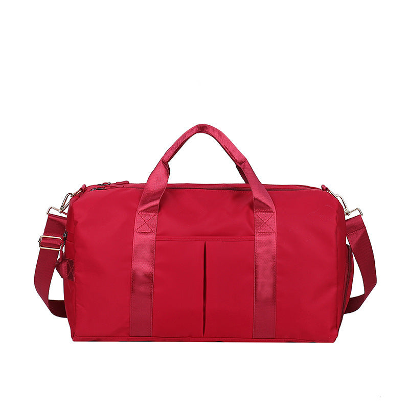 Women's Dry Separation Shoe Position Portable Large Travel Bags