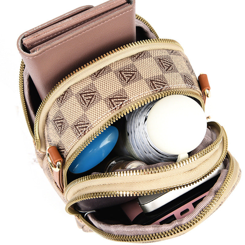 Women's Kangaroo Mobile Mini Light Luxury Minority Summer Shoulder Bags