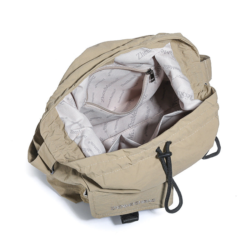 Women's & Men's Korean Style Trendy Nylon Fold Movement Bags