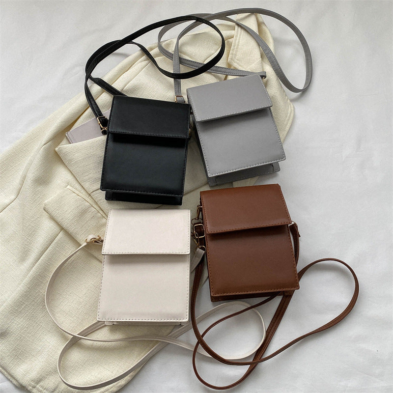 Women's Simple Korean Fashion Solid Color Spring Women's Shoulder Bag