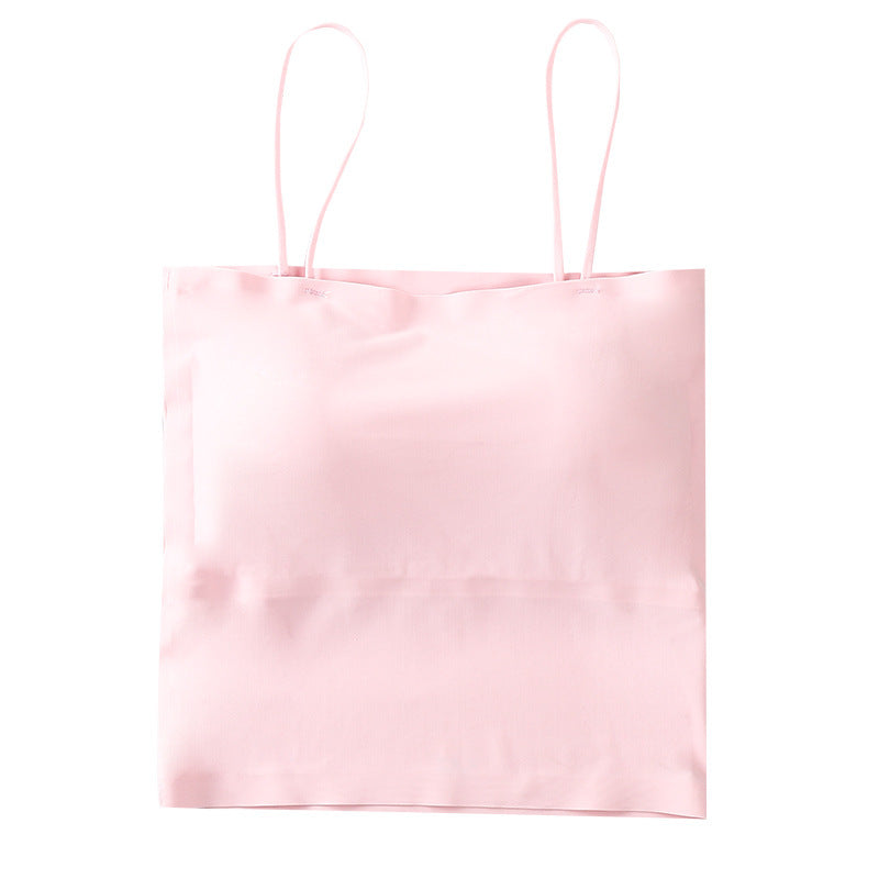 Tube Top Underwear Beauty Back Summer Silk Tanks Camis