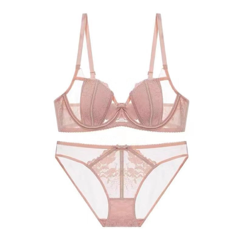 French Rabbit Mug Sexy Lace Soft Lingerie Sets