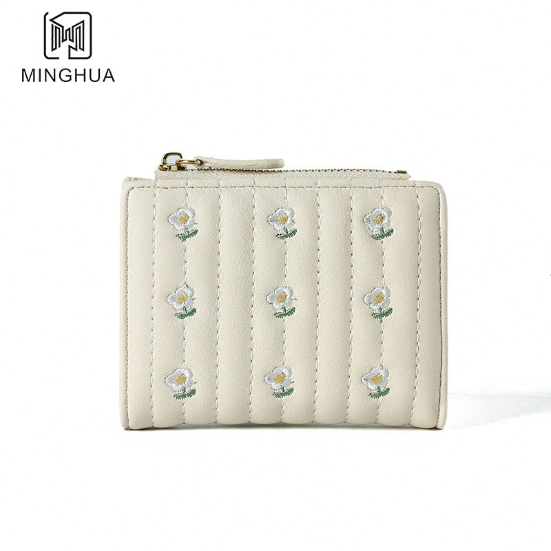 Women's New Short Simple Summer Zipper Ladies Wallets