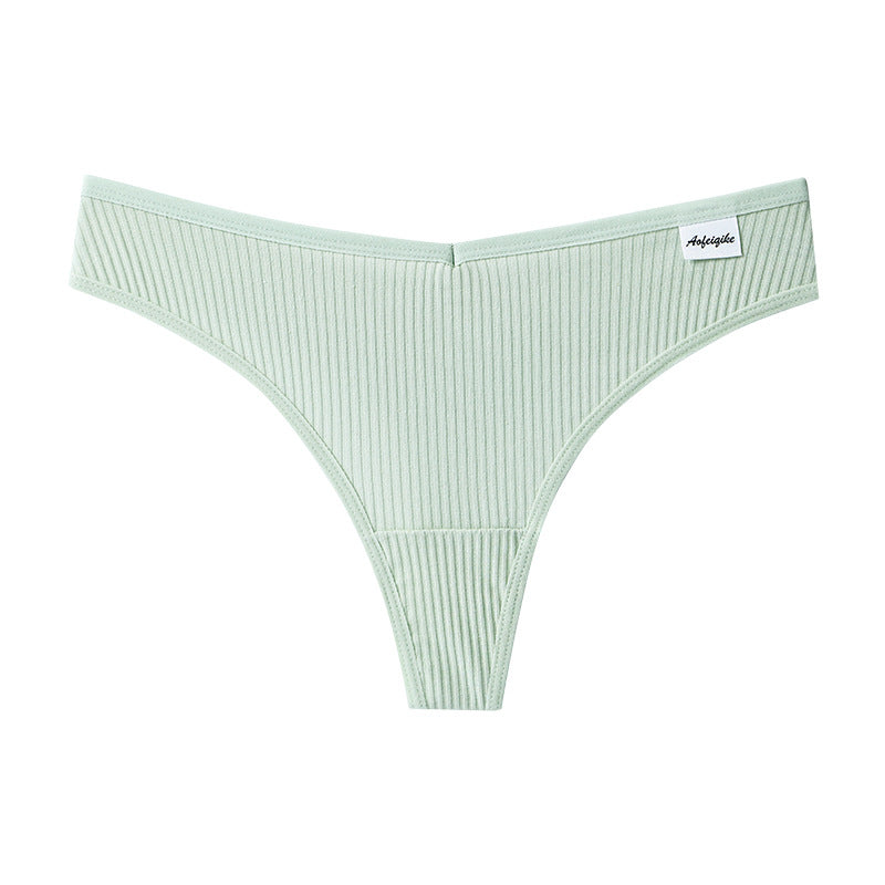 Women's Sexy Low Waist Seamless Underwear Pure Panties