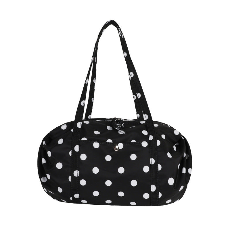 Dot Niche Texture Versatile Large Capacity Bags