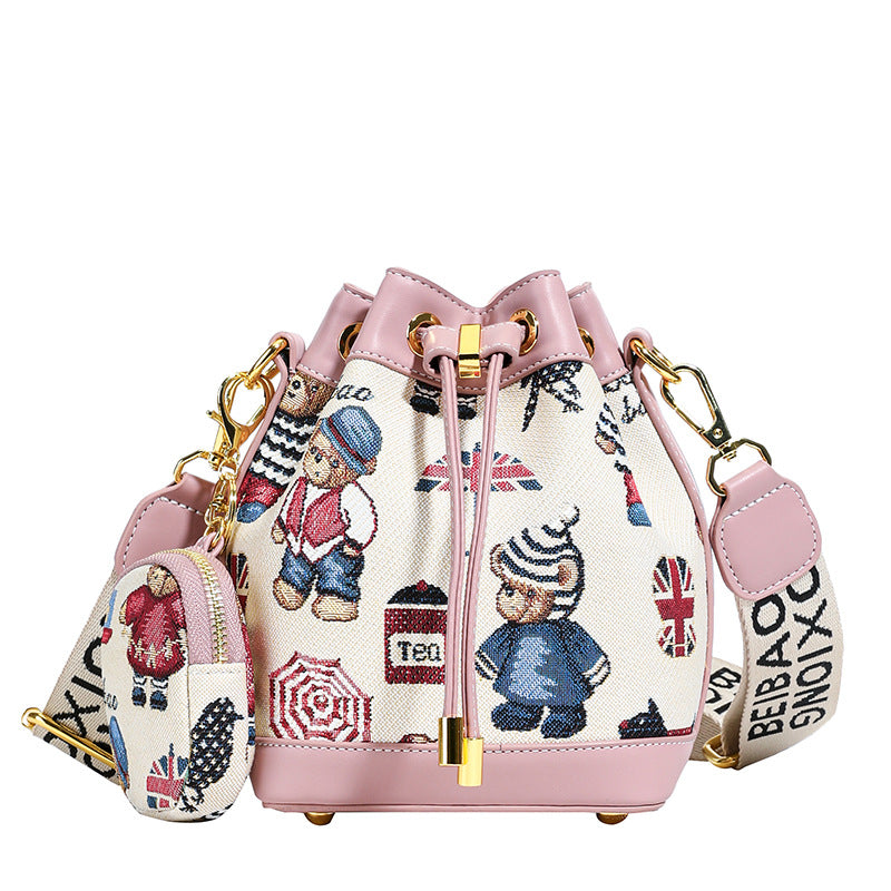 Slouchy Women's Source Cute Cartoon Lightweight Bags