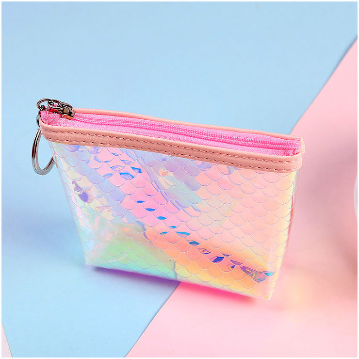 Women's Mini Cute Hand Transparent Portable Convenient Coin Purses