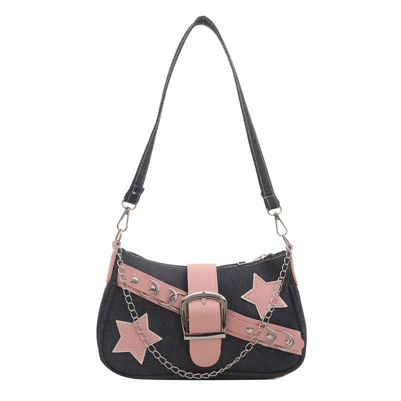 Women's Retro Minority Simple Underarm Fashion Portable Shoulder Bags