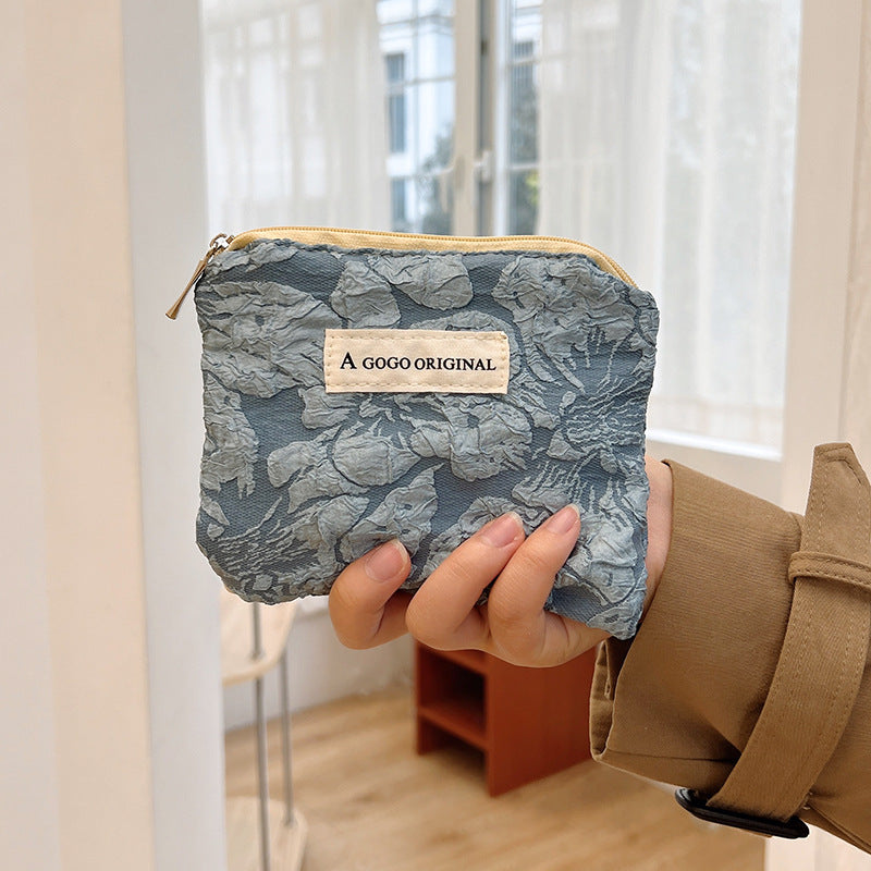 Storage Air Cushion Portable Idyllic Fresh Card Holder