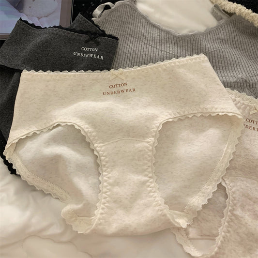 Women's Full Pants Cotton Underwear Lengthened Antibacterial Panties