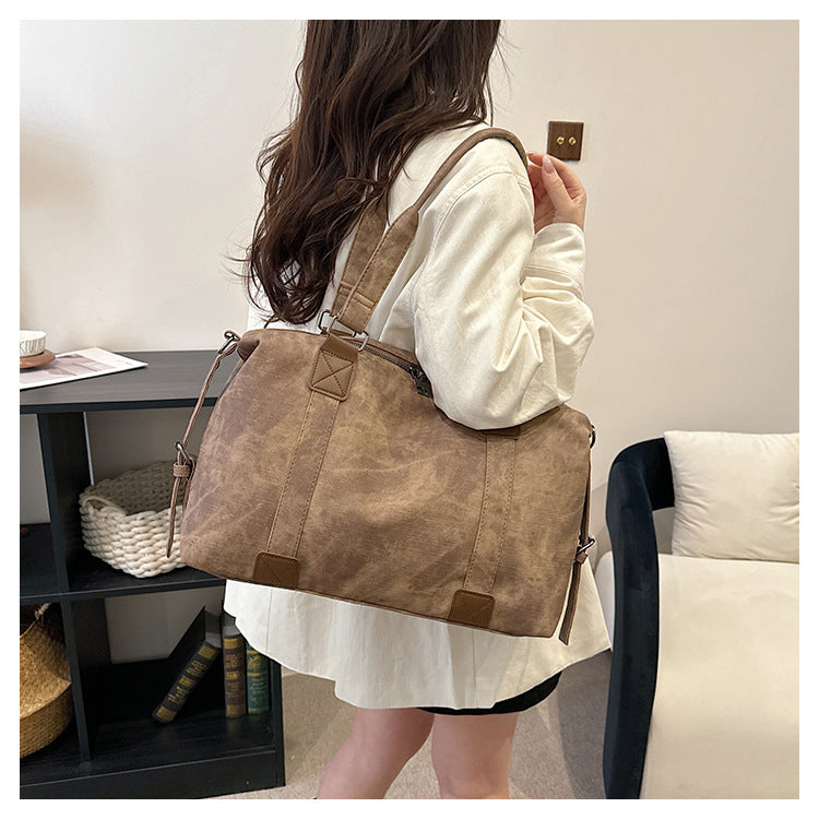 Women's Fashionable Simple Trendy Large Capacity Short-distance Women's Shoulder Bag