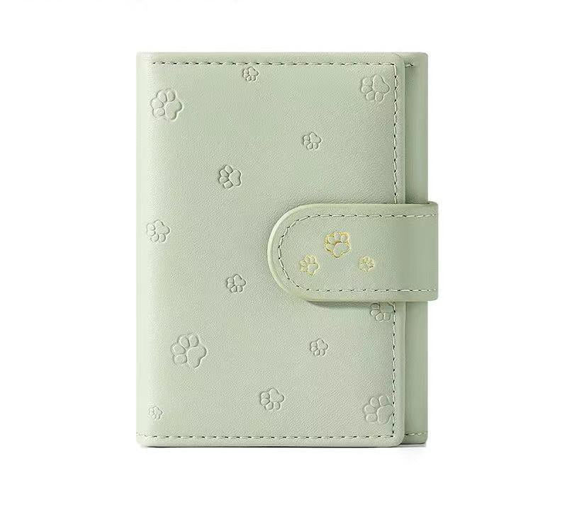 Women's Version Simple Short Tri Fold Fashion Ladies Wallets