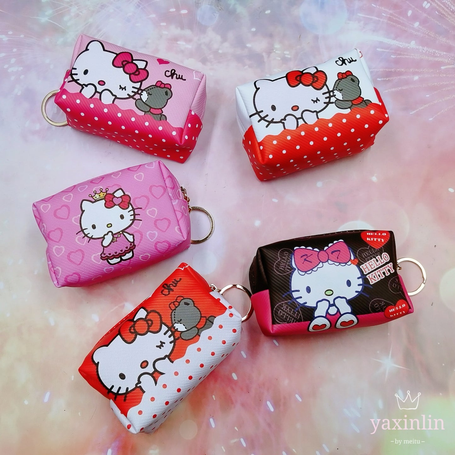 Cute Cartoon My Melody Mobile Storage Coin Purses