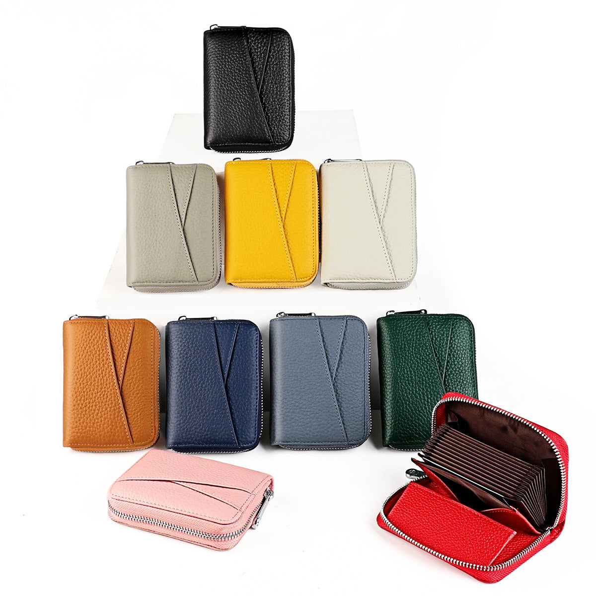 Genuine Leather First Layer Cattlehide Fashion Card Holder