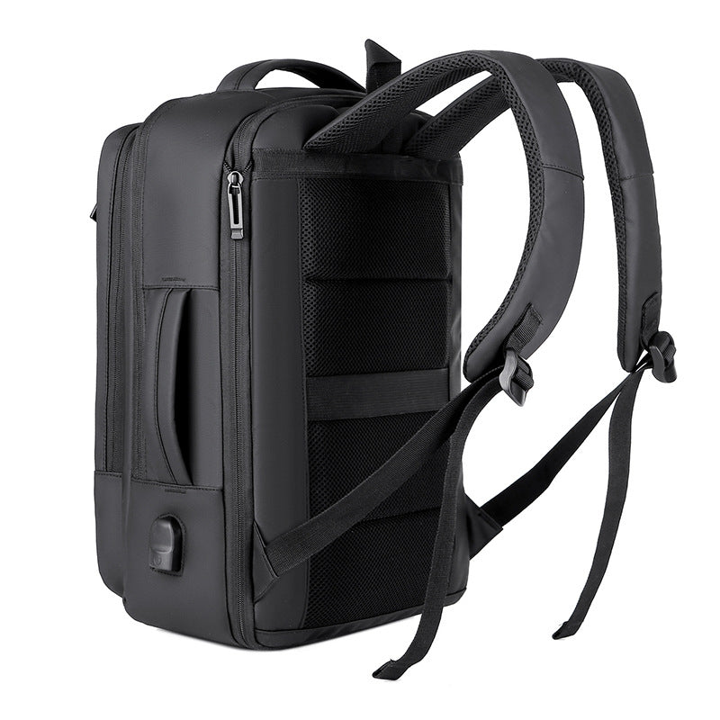 Men's Computer Notebook Scalable Large Capacity Simple Backpacks