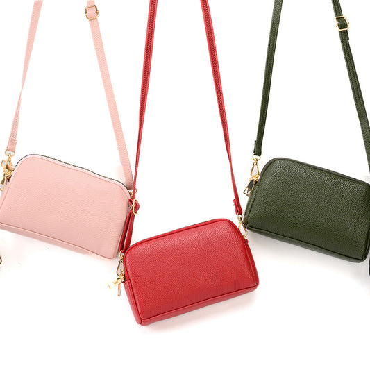 Women's One Large Capacity Shell Mobile Zipper Crossbody Bags
