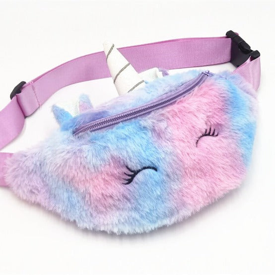 Children's Winter Plush Unicorn Cartoon Cute Bags