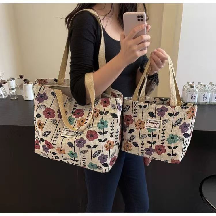 Women's Large Capacity Canvas For Class Commuter Bags