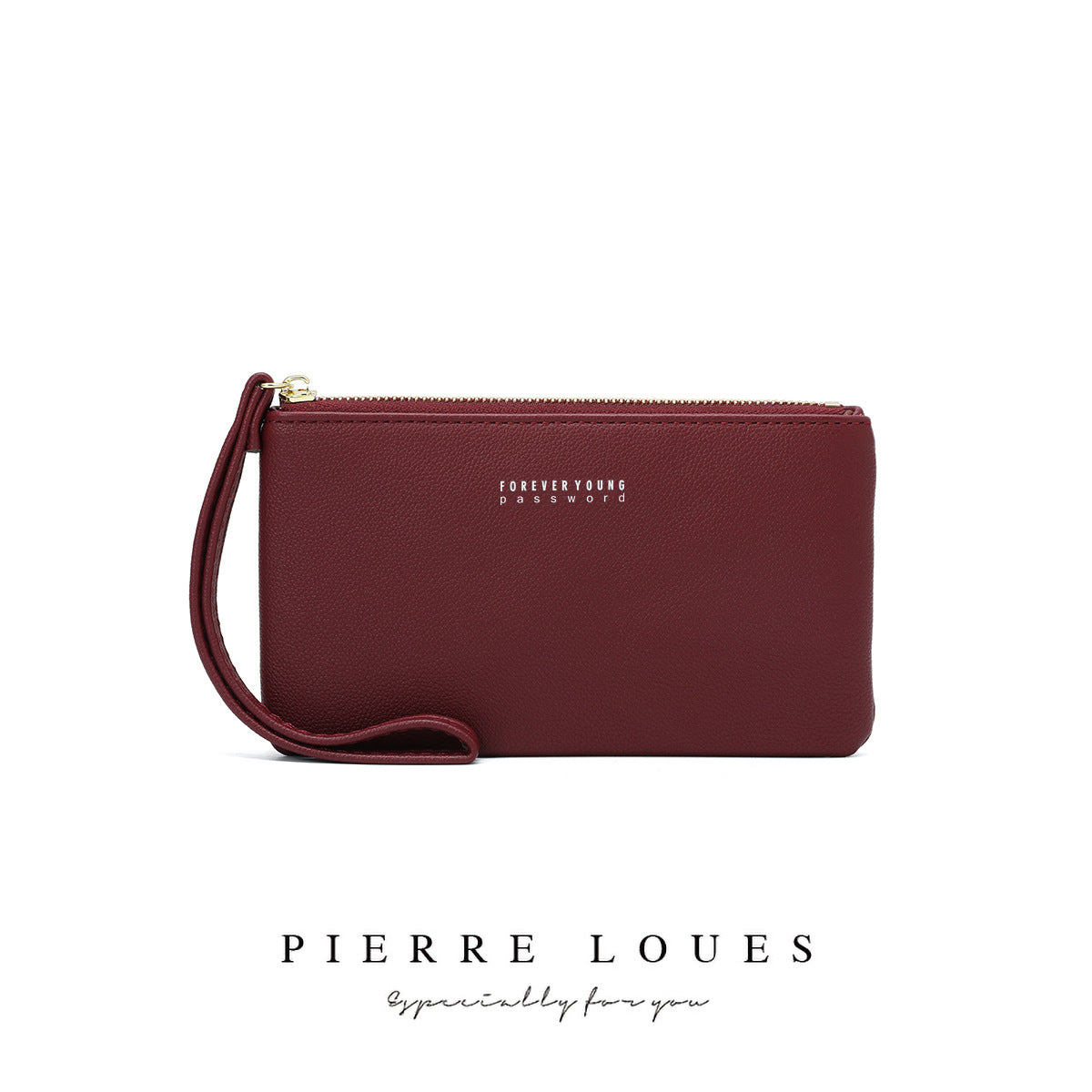 Women's Pierre Simple Korean Style Solid Coin Purses