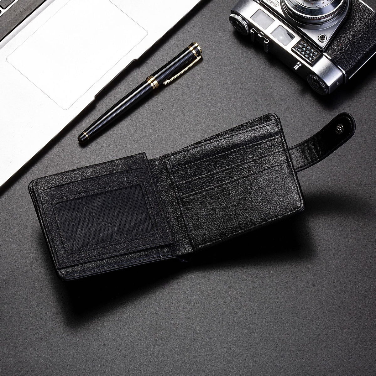 Popular Men's Short Male Medium Business Men's Wallet