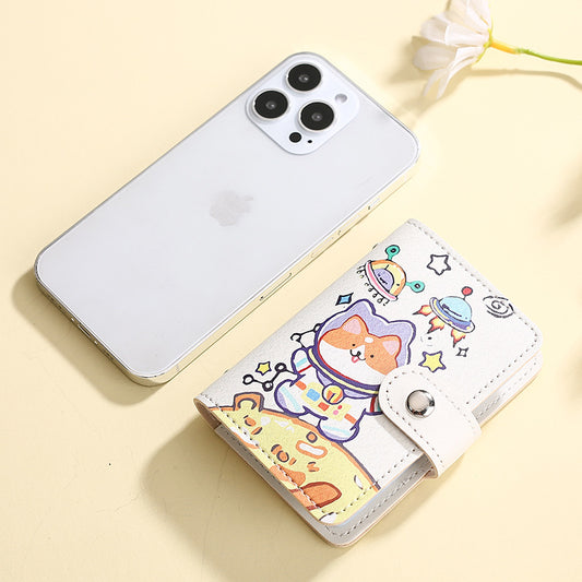 Women's Cartoon Personalized Portable Multiple Slots Driving Card Holder