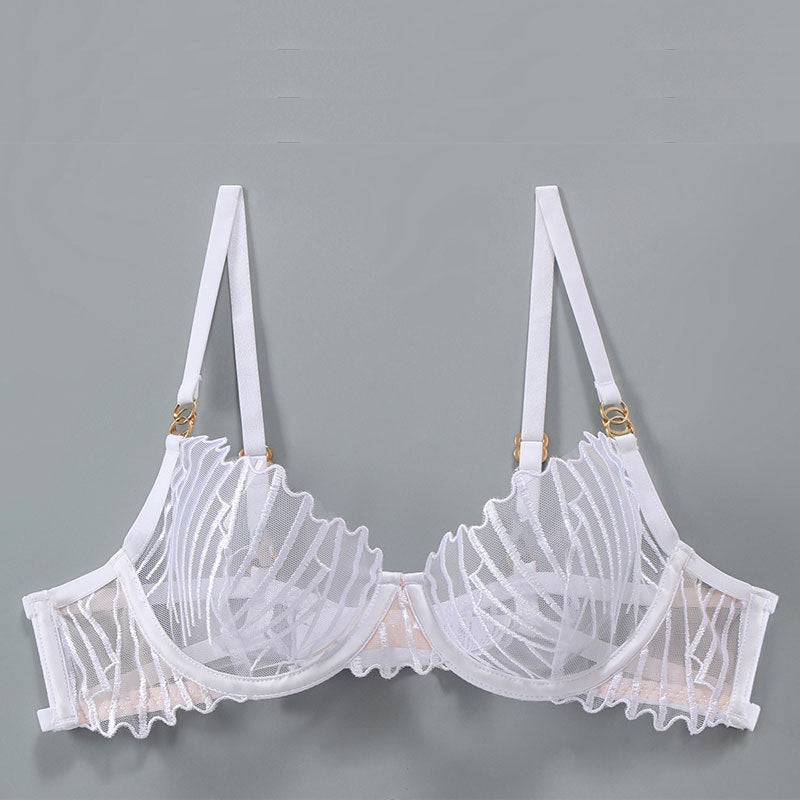 Women's Underwear Big Chest Small Push Up Breathable Lingerie Sets
