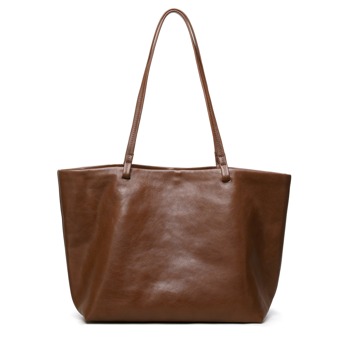 Women's Capacity Lazy Loose Feeling Daily Commute Genuine Bags
