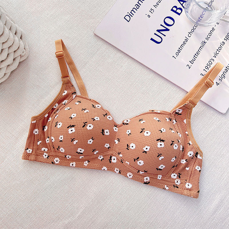 Women's Simple Sweet Vest Breathable Comfortable Push Bras