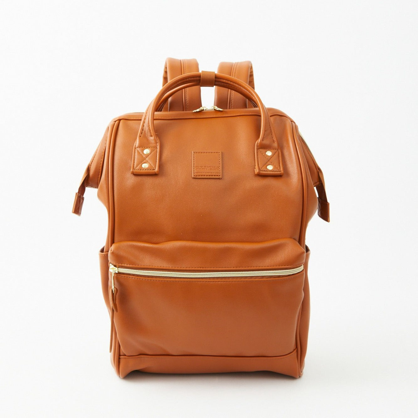 Durable Charming Leather Female Vintage Large Backpacks