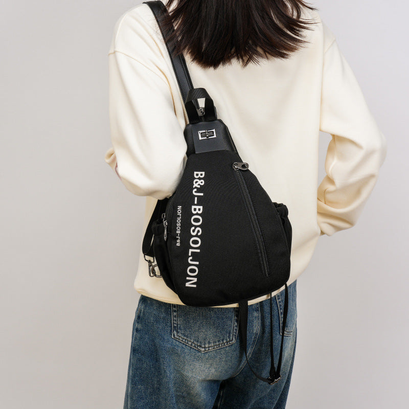 Glamorous Women's Canvas Leisure Large Capacity Backpacks